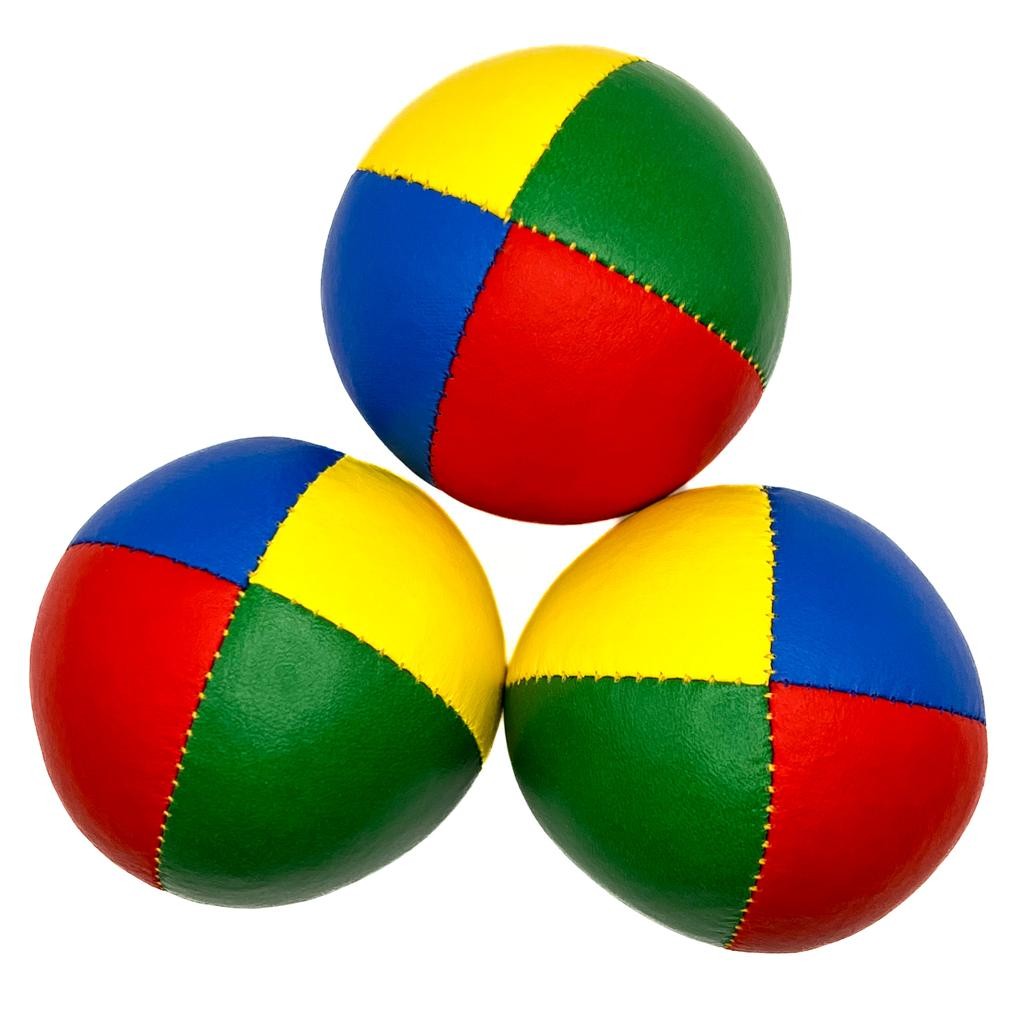 Bola Beanbag 2 cores preto/cor e branco/cor