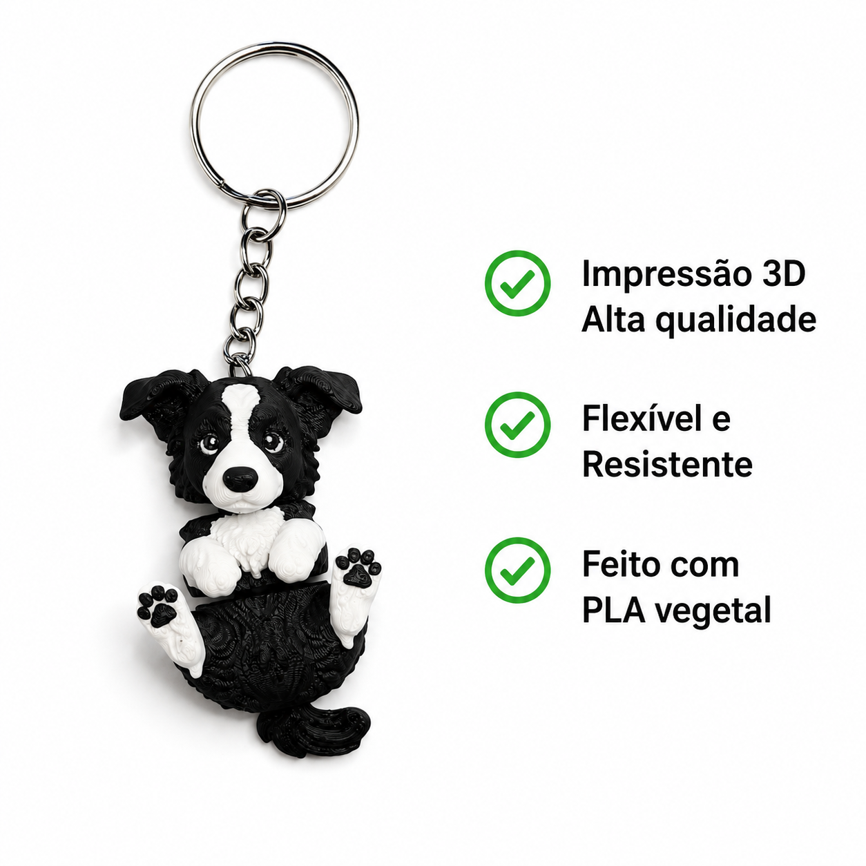 Chaveiro Border Collie