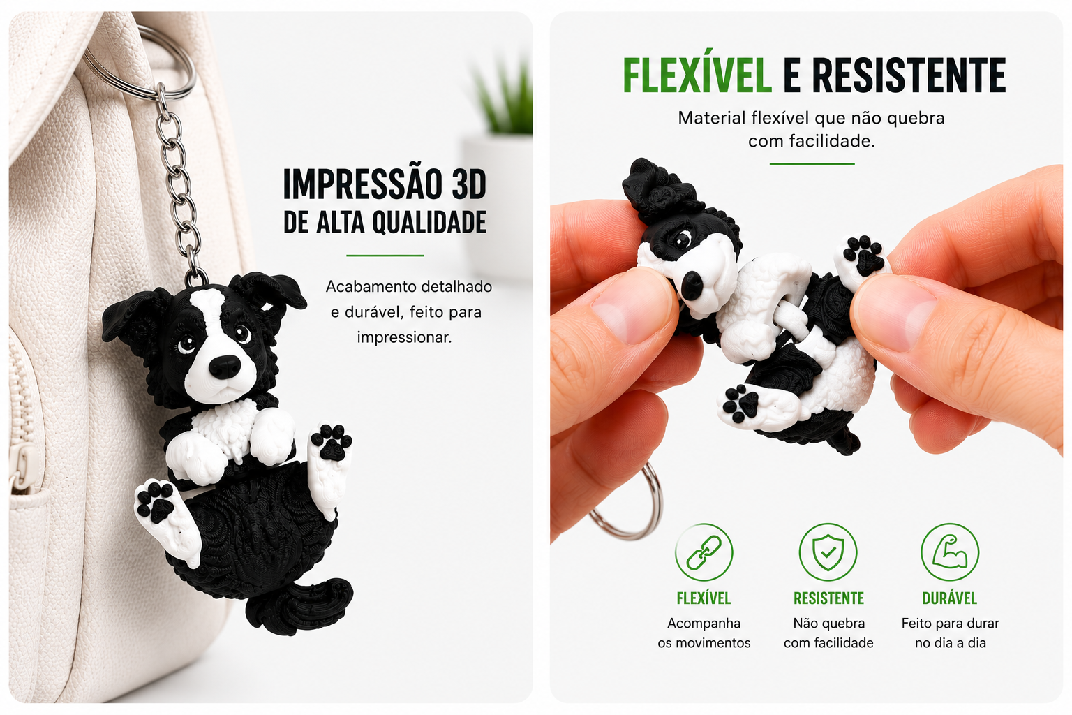 Chaveiro Border Collie