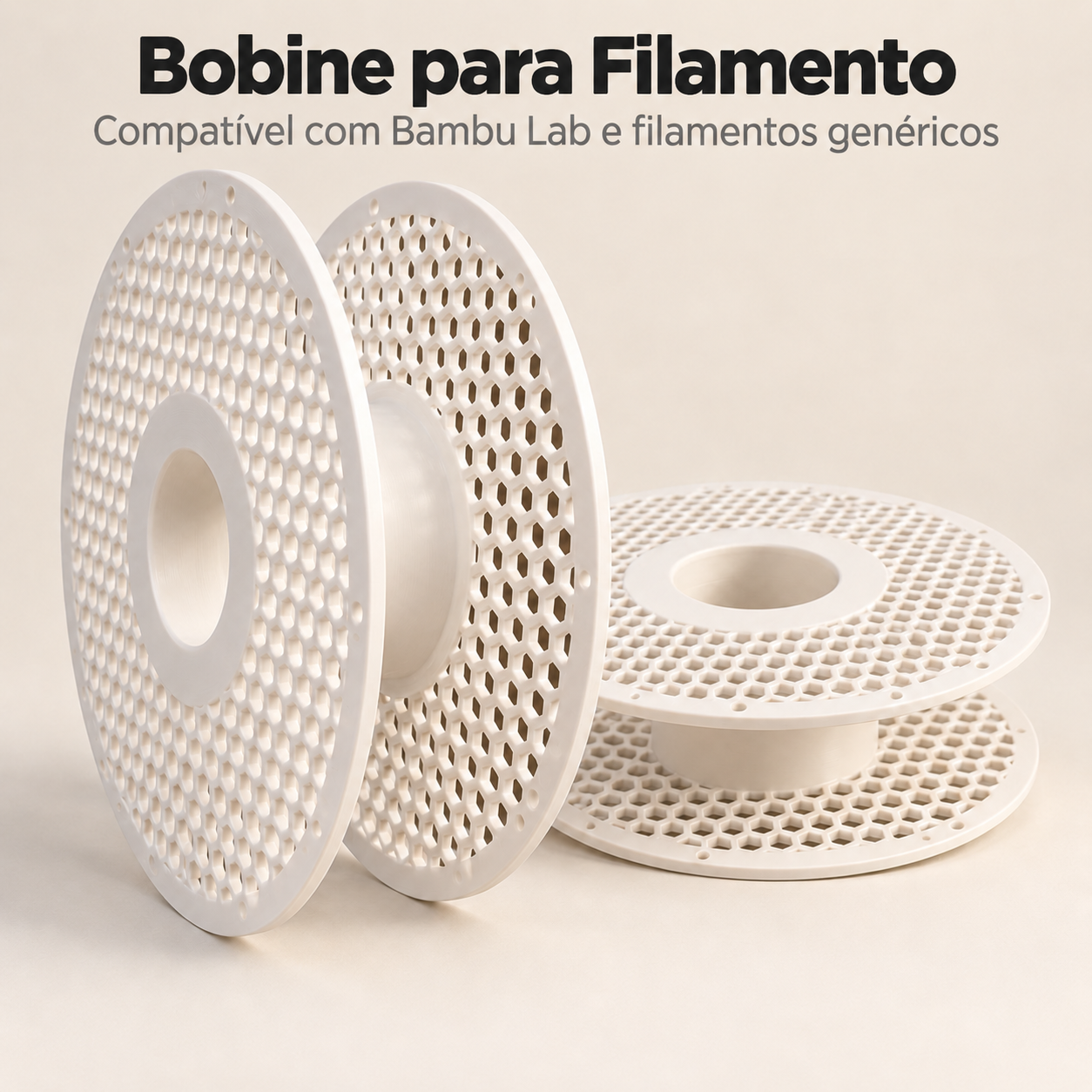 Spool / Bobine para Filamento 3D