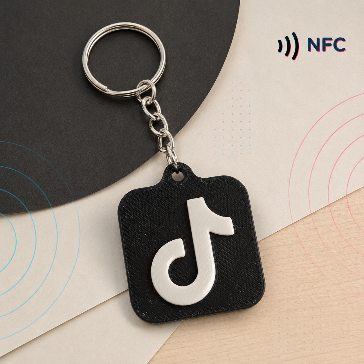 Chaveiro TikTok NFC