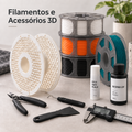 Filamentos e Acessórios 3D