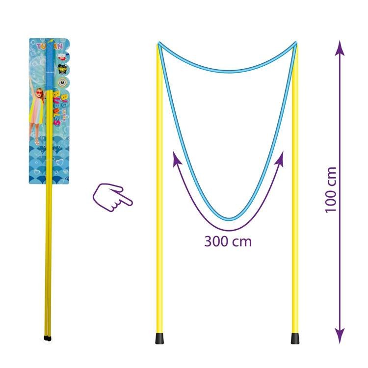 Vara para bolas de sabão 100cm PRO TUBAN