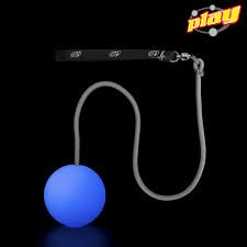 Poi luminosa a pilhas PLAY com loop