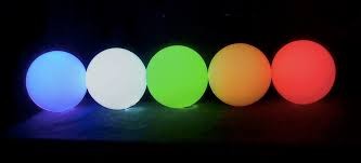 Bola luminosa com led