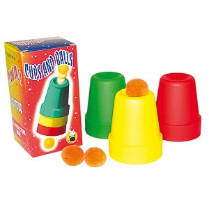 Cups and balls - plástico