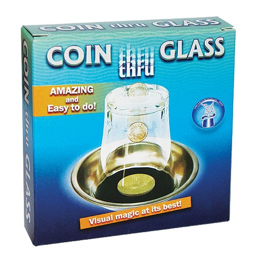 Moeda através do copo - Coin through Glass