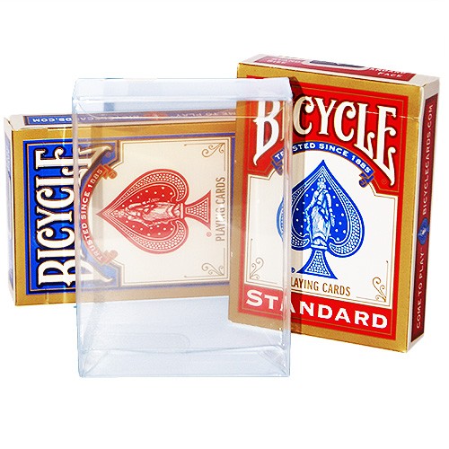 Caixa Plástico para Baralho Bicycle