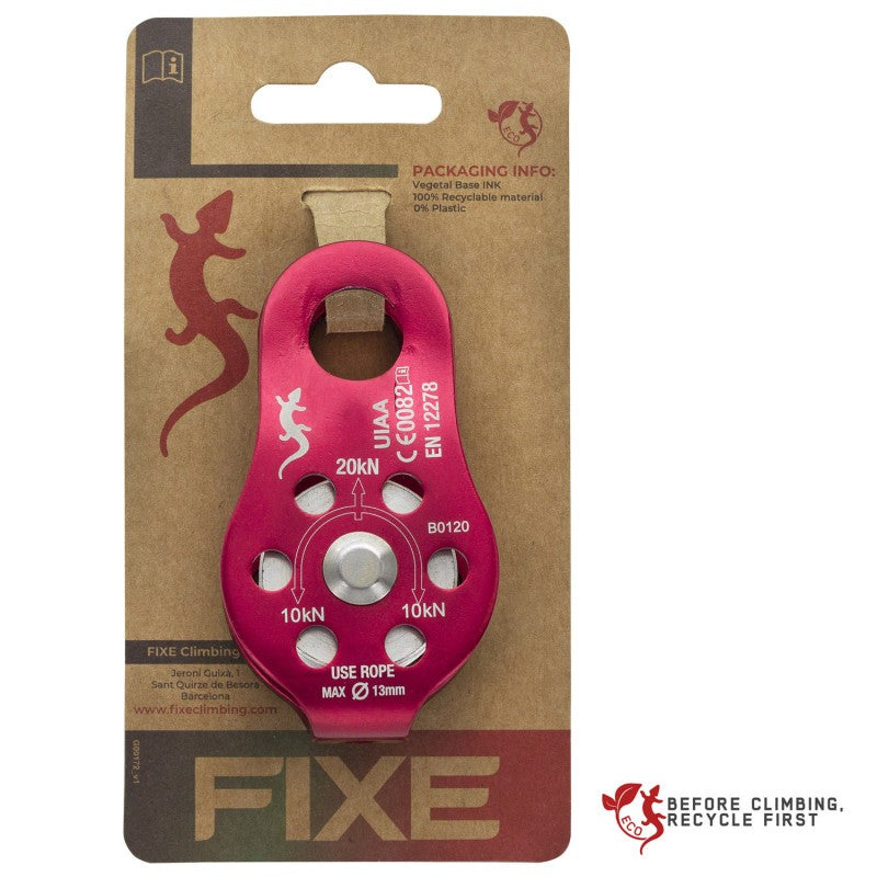 Polia mini simples para corda (Roldana) FIXE