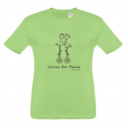 T-Shirt Circus for Peace Adulto Preto