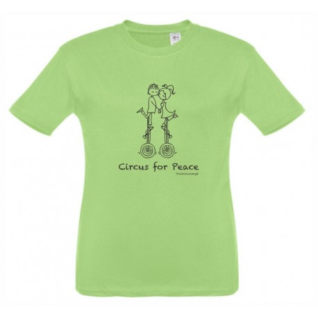 T-Shirt Criança "Circus for Peace"